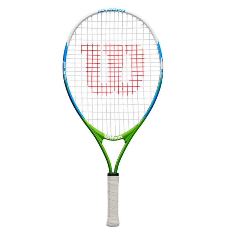 Wilson US Open 23 (WRT20320)ΠΑΙΔΙΚΗ ΡΑΚΕΤΑ ΤΕΝΝΙΣ ΛΕΥΚΗ/ΠΡΑΣΙΝΟ/ΜΠΛΕ ΓΙΑ ΗΛΙΚΙΑ 7-8 ΕΤΩΝ