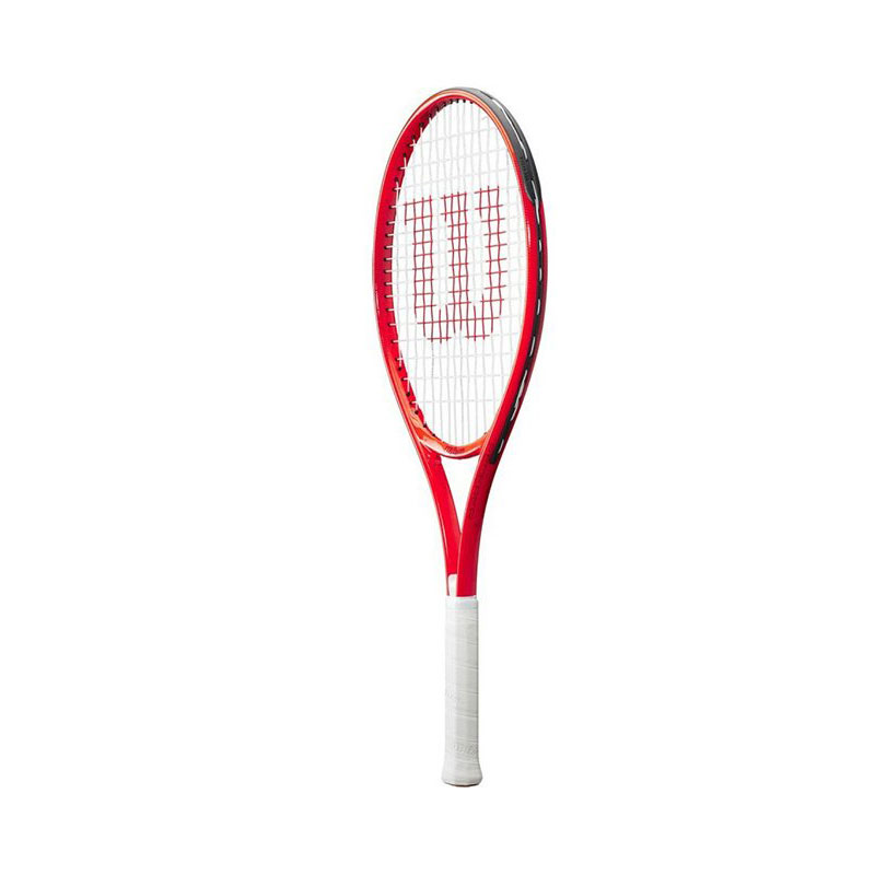 Wilson Roger Federer 25 (WR054310H)ΠΑΙΔΙΚΗ ΡΑΚΕΤΑ ΤΕΝΝΙΣ ΚΟΚΚΙΝΗ ΜΕ ΘΗΚΗ ΓΙΑ ΗΛΙΚΙΑ 9-10 ΕΤΩΝ