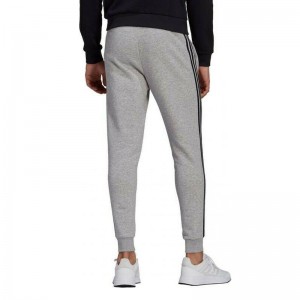 Adidas Sportswear Παντελόνι Φόρμας με Λάστιχο Fleece Γκρι GM1091 Adidas Sportswear Παντελόνι Φόρμας με Λάστιχο Fleece Γκρι GM1091