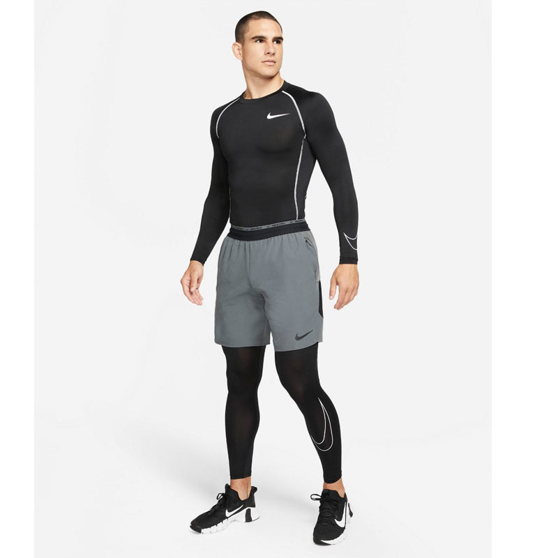 Nike Pro Dri-Fit Tight  (DD1913-010)ΜΑΥΡΟ ΑΝΔΡΙΚΟ ΚΟΛΑΝ