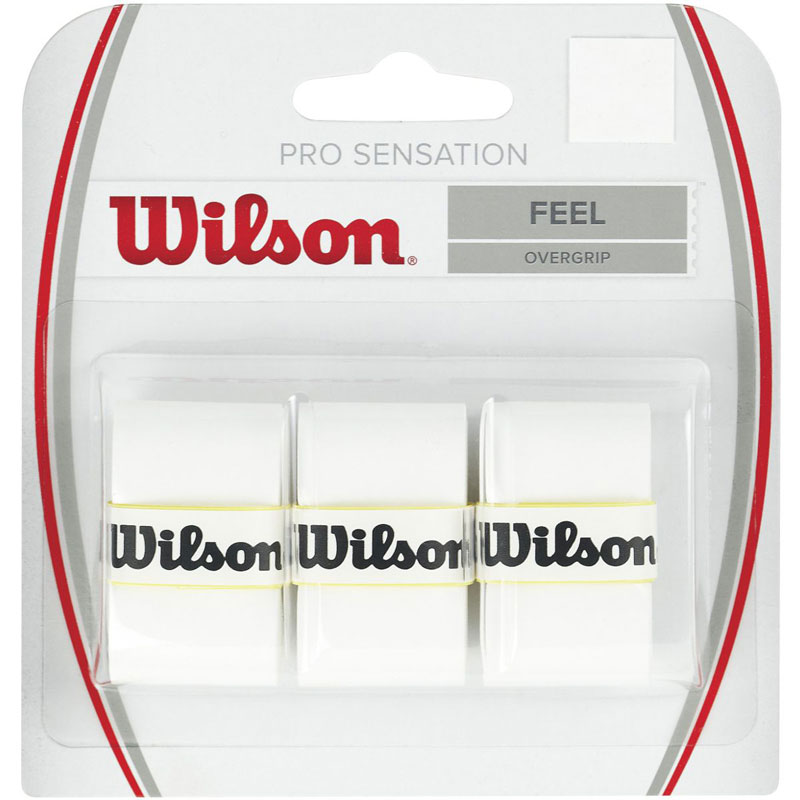 Wilson Sensation Overgrip Λευκό 3τμχ (WRZ4010WH)