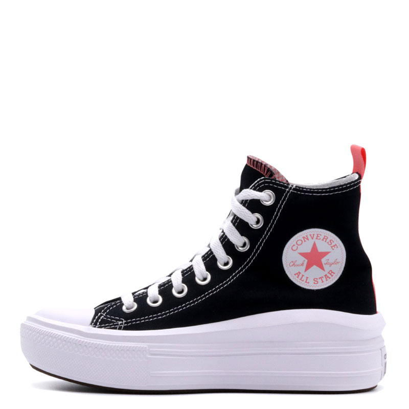 Converse Chuck Taylor All Star Move Hi (271716C)ΜΑΥΡΟ ΓΥΝΑΙΚΕΙΟ ΜΠΟΤΑΚΙ