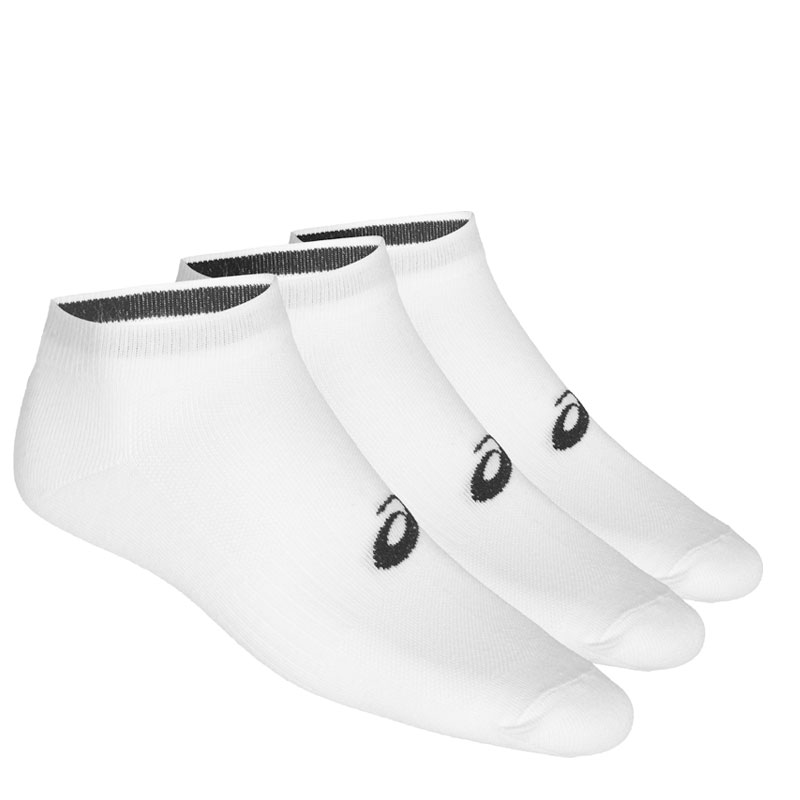 Asics Ped Socks 3 ζεύγη ΚΑΛΤΣΕΣ ΛΕΥΚΕΣ (155206U-0001)