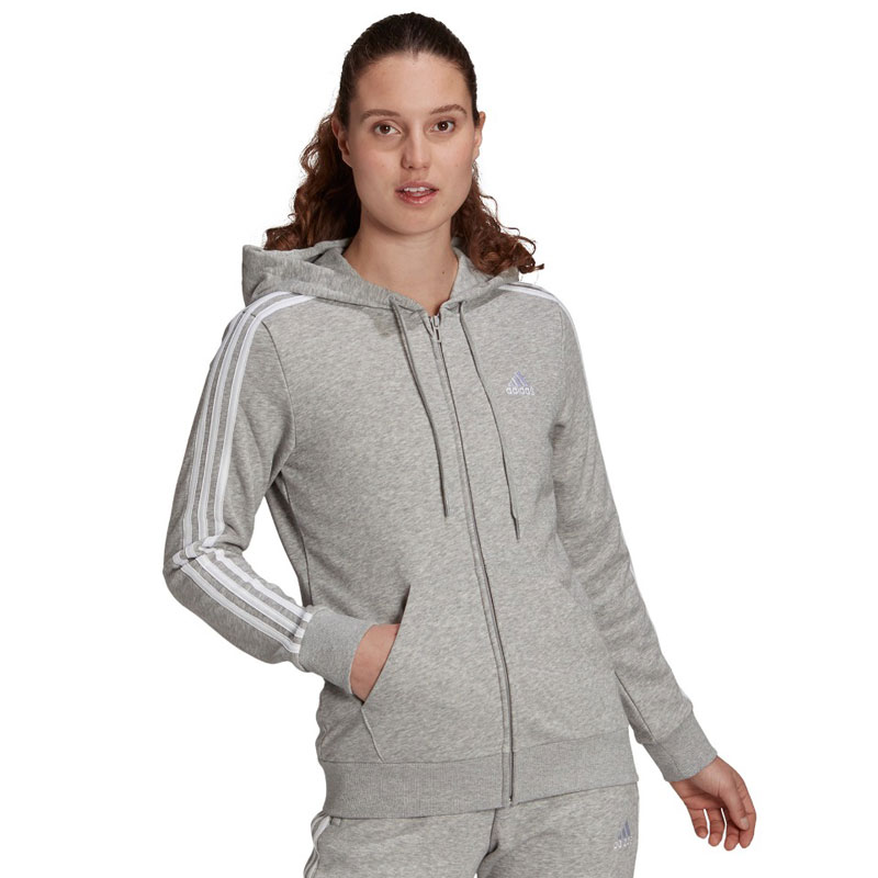 Adidas Essentials (GL0802)Γκρι Γυναικεία  Ζακέτα