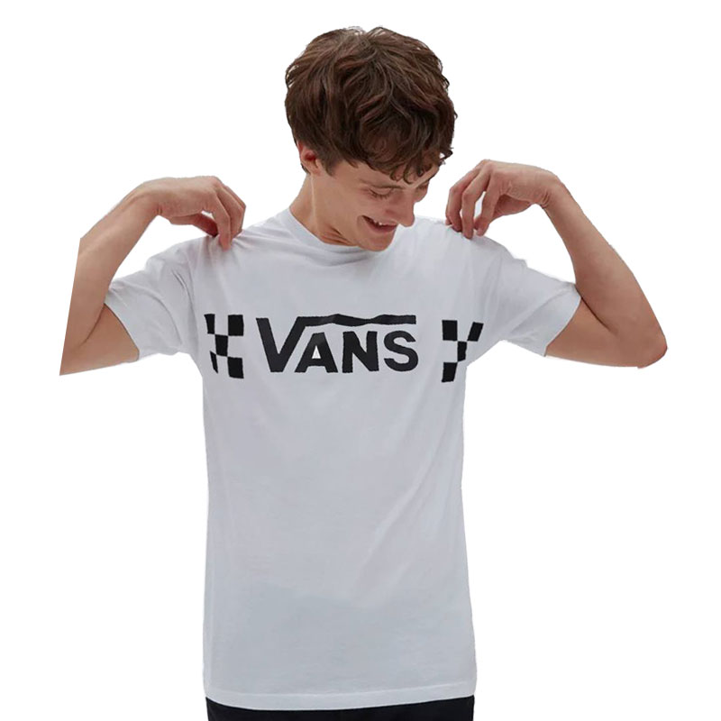 VANS DROP V CHECK-B DROP V White ΑΝΔΡΙΚΗ ΜΠΛΟΥΖΑ VN0A5HMLWHT