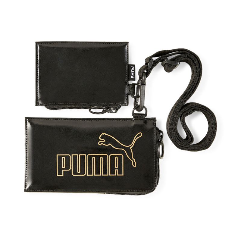 PUMA core-up pouch (078719-01)ΜΑΥΡΟ/ΧΡΥΣΟ ΤΣΑΝΤΑΚΙ ΩΜΟΥ