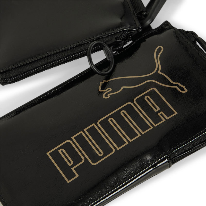 PUMA core-up pouch (078719-01)ΜΑΥΡΟ/ΧΡΥΣΟ ΤΣΑΝΤΑΚΙ ΩΜΟΥ
