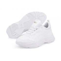 Puma Cassia SL White Gold (385279-01)ΓΥΝΑΙΚΕΙΑ ΠΑΠΟΥΤΣΙΑ