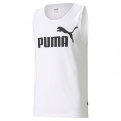 Puma Essentials Ανδρική Μπλούζα Αμάνικη Λευκή (586670-02)