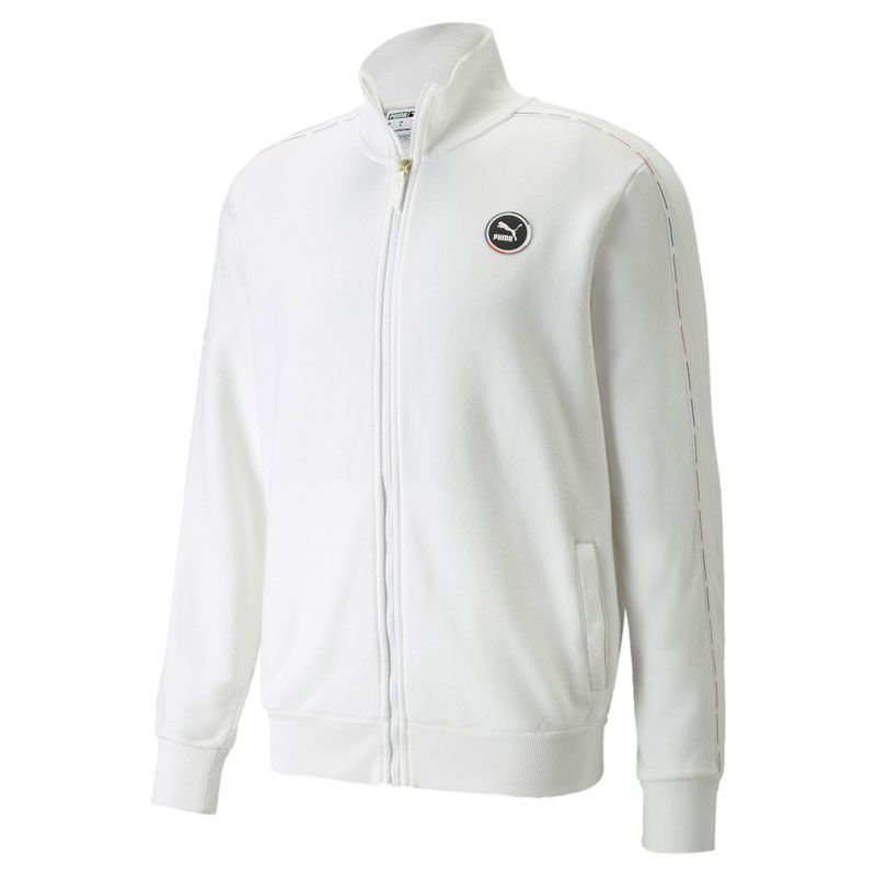 PUMA T7 GO FOR Track Jacket (534179-02)ΛΕΥΚΗ ΑΝΔΡΙΚΗ ΖΑΚΕΤΑ