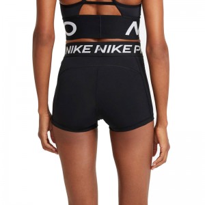 Nike Dri-Fit Pro (CZ9857-010)Γυναικειο Κολάν-Σορτς Μαύρο