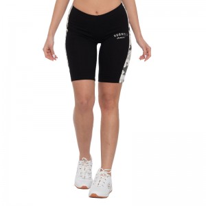 RUSSELL SCRIPTED SHORTS ΓΥΝΑΙΚΕΙΟ ΣΟΡΤΣ ΜΑΥΡΟ A2-151-1-099-IO-BLACK