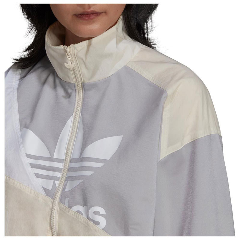 ADIDAS ADICOLOR SPLIT TREFOIL TRACK JACKET (HC7054)ΕΚΡΟΥ