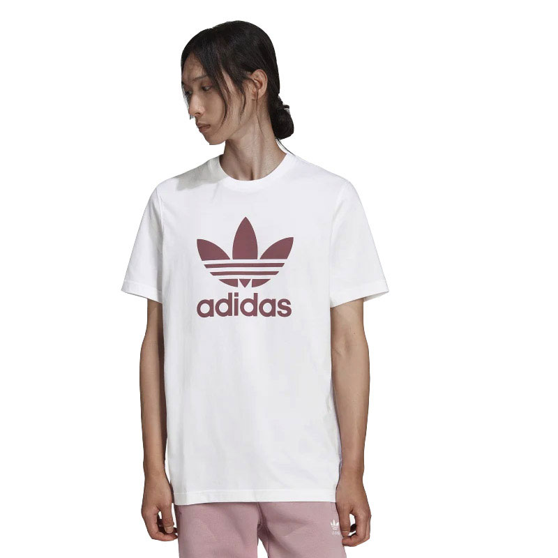 Adidas Adicolor Classics Trefoil Ανδρικό T-shirt Λευκό (HE9514)