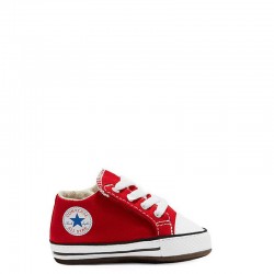 CONVERSE CHUCK TAYLOR ALL STAR CRIBSTER CANVAS (866933C) ΒΡΕΦΙΚΟ ΠΑΠΟΥΤΣΙ ΑΓΚΑΛΙΑΣ ΚΟΚΚΙΝΟ