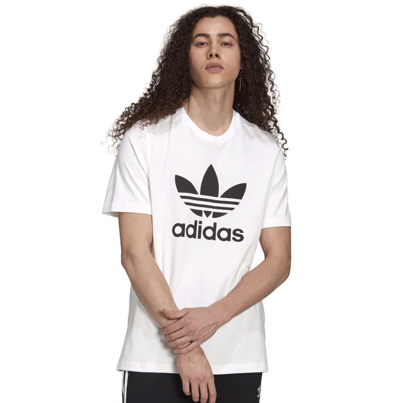 Adidas Adicolor Classics Trefoil (H06644)ΛΕΥΚΟ/ΜΑΥΡΟ ΑΝΔΡΙΚΟ T-SHIRT