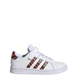 ADIDAS GRAND COURT TIGER-PRINT SHOES GZ1075