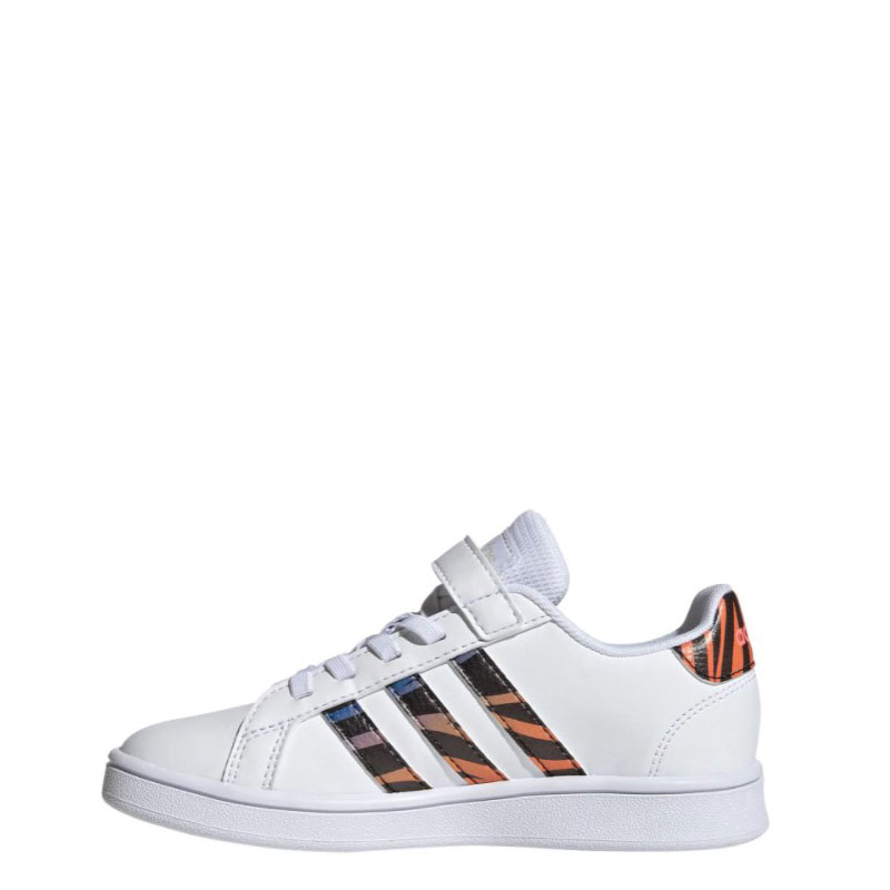 ADIDAS GRAND COURT TIGER-PRINT SHOES GZ1075