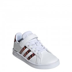 ADIDAS GRAND COURT TIGER-PRINT SHOES GZ1075