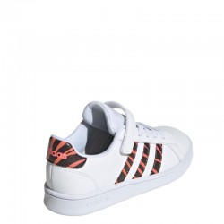 ADIDAS GRAND COURT TIGER-PRINT SHOES GZ1075