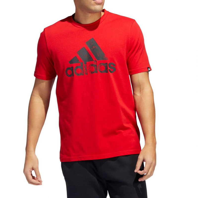 ADIDAS BRUSH G ΤΕΕ (HE4796)ΚΟΚΚΙΝΟ ΑΝΔΡΙΚΟ T-SHIRT