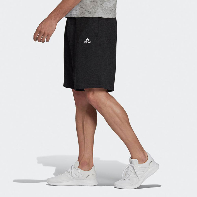 Adidas Essentials French Terry (HE1804)ΜΑΥΡΗ ΑΝΔΡΙΚΗ ΒΕΡΜΟΥΔΑ
