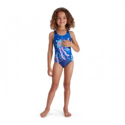 SPEEDO Toddler Girls Digital Placement Swimsuit (07970-G697)ΠΑΙΔΙΚΟ ΜΑΓΙΟ ΜΠΛΕ ΚΟΡΙΤΣΙ