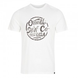 ONEILL SURF T-SHIRT (285000-11010)ΛΕΥΚΟ ΑΝΔΡΙΚΟ