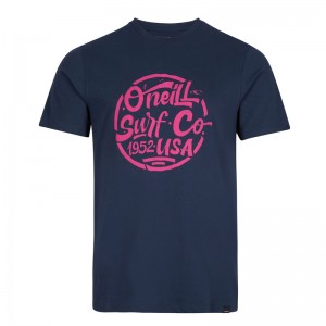 ONEILL SURF  T-SHIRT (2850000-15011)ΜΠΛΕ ΑΝΔΡΙΚΟ ONEILL SURF  T-SHIRT (2850000-15011)ΜΠΛΕ ΑΝΔΡΙΚΟ