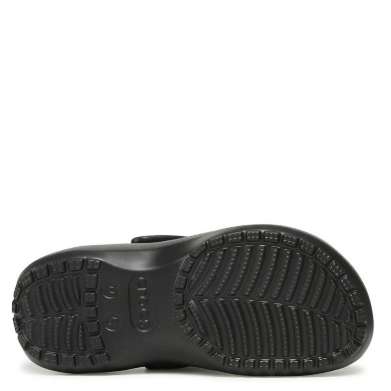 Crocs Classic Platform Clog W (206750-001)ΜΑΥΡΟ ΓΥΝΑΙΚΕΙΟ ΣΑΜΠΟ