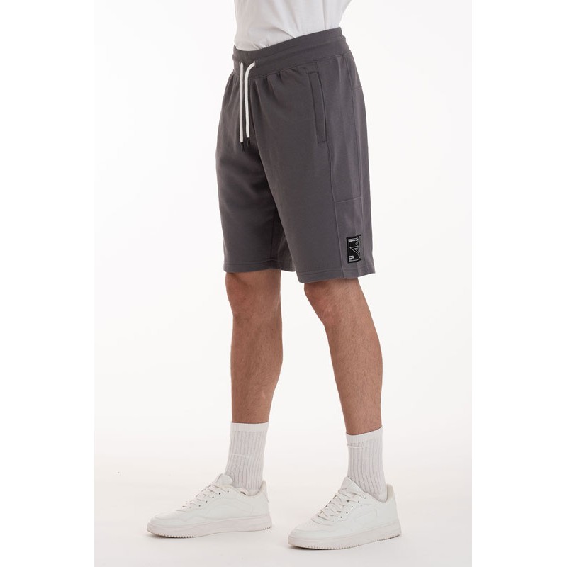 MAGNETIC NORTH MENS ATHLETIC LSF SHORTS (22019-GRAY)ΓΚΡΙ ΒΕΡΜΟΥΔΑ