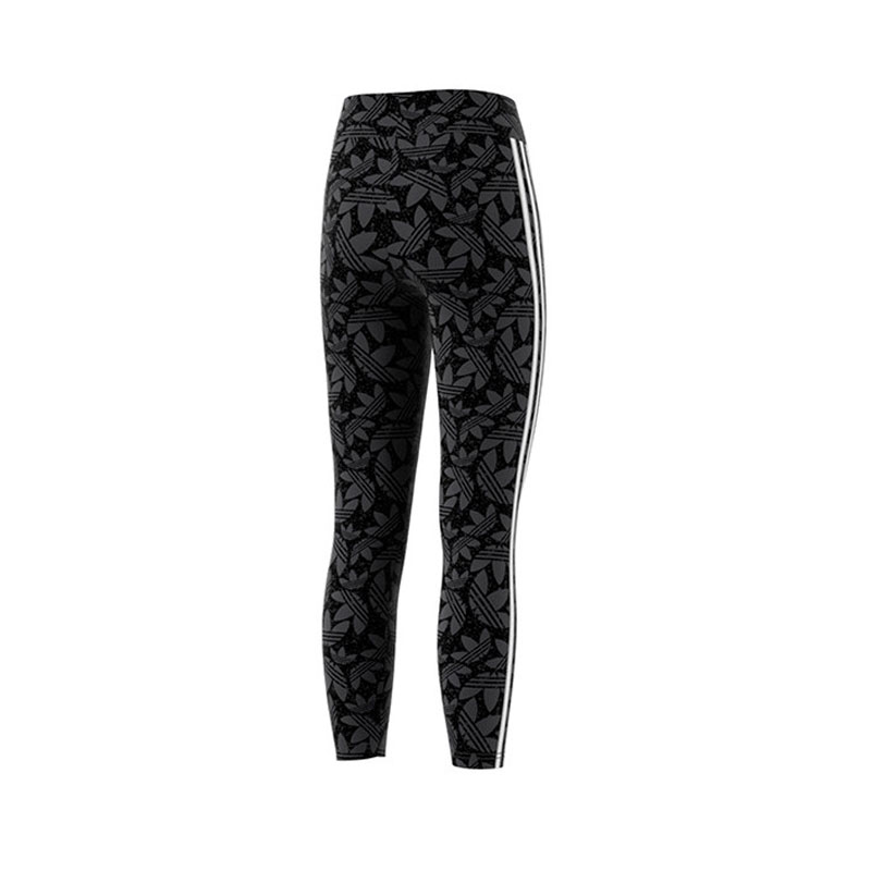 ADIDAS HIGH-WAISTED ALLOVER PRINT TIGHTS (HF4871)ΜΑΥΡΟ ΠΑΙΔΙΚΟ ΚΟΛΑΝ