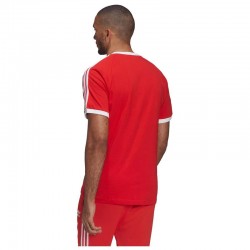 Adidas Adicolor Classics 3-Stripes Ανδρικό T-shirt ΚΟΚΚΙΝΟ (HE9547)