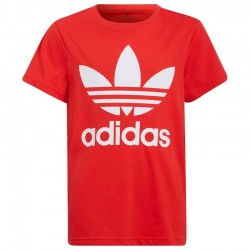 ADIDAS TREFOIL TEE (HC9586)ΚΟΚΚΙΝΟ ΠΑΙΔΙΚΟ T-SHIRT