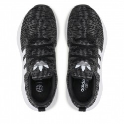 ADIDAS SWIFT RUN 22 J (GW8176)ΜΑΥΡΟ/ΛΕΥΚΟ ΠΑΙΔΙΚΟ ΠΑΠΟΥΤΣΙ