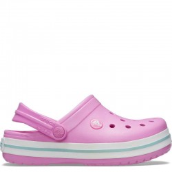 CROCS Crocband Clog K - Taffy Pink (207006-6SW)ΡΟΖ ΠΑΙΔΙΚΟ ΣΑΜΠΟ