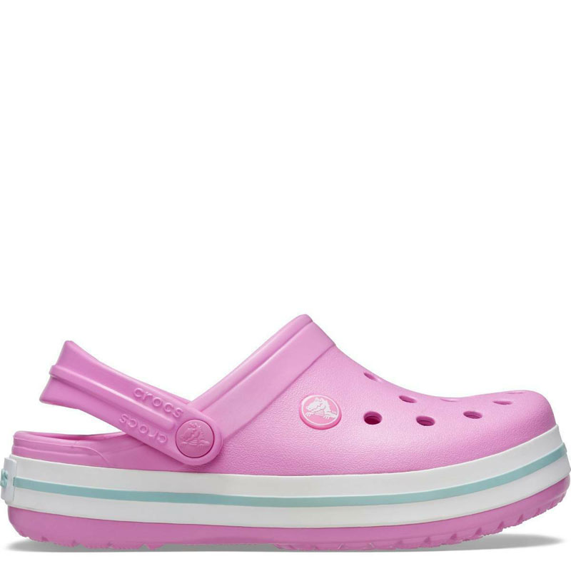 CROCS Crocband Clog K - Taffy Pink (207006-6SW)ΡΟΖ ΠΑΙΔΙΚΟ ΣΑΜΠΟ