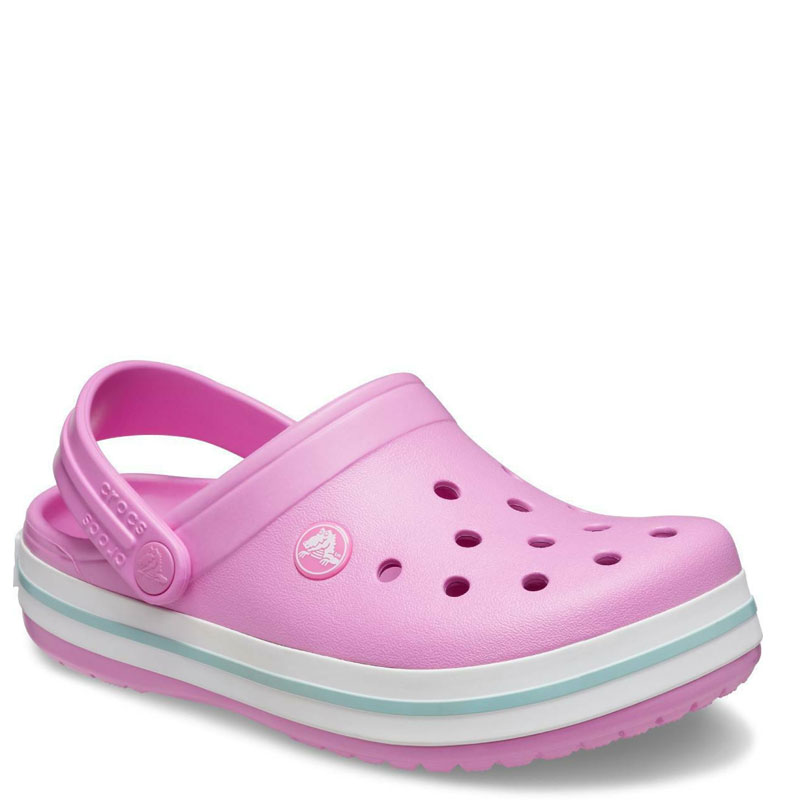 CROCS Crocband Clog K - Taffy Pink (207006-6SW)ΡΟΖ ΠΑΙΔΙΚΟ ΣΑΜΠΟ