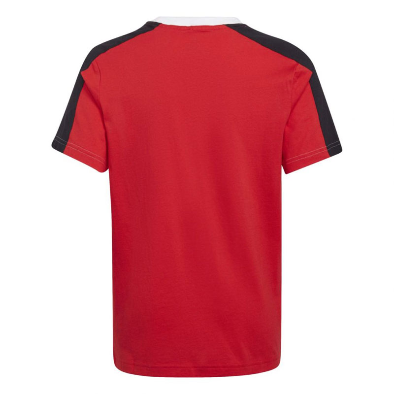 ADIDAS COLORBLOCK TEE (HC5648)ΚΟΚΚΙΝΟ/ΛΕΥΚΟ ΠΑΙΔΙΚΟ T-SHIRT