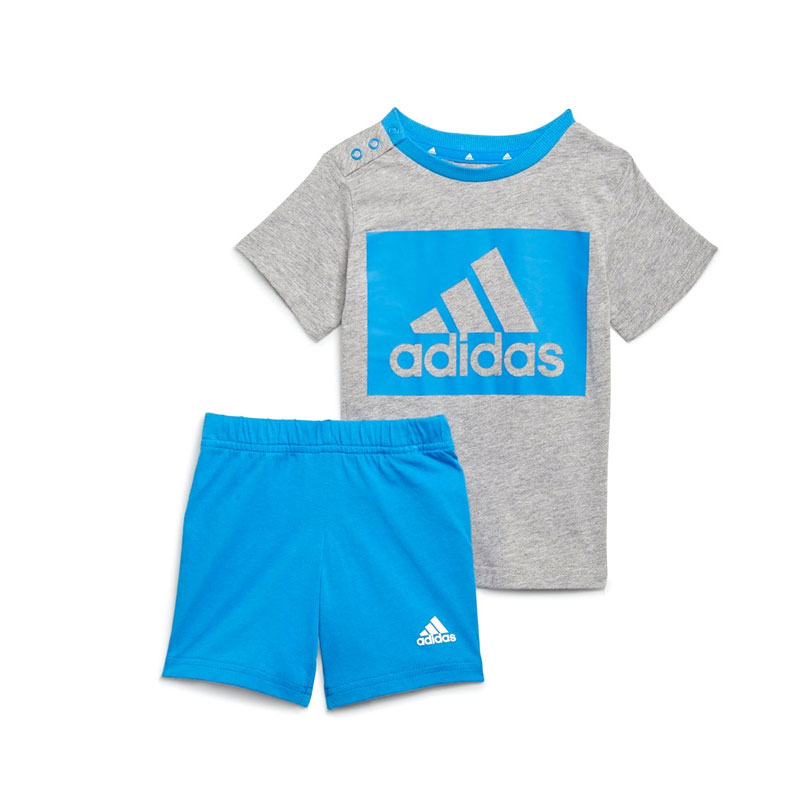 Αdidas Performance Set INF (H65822)ΓΚΡΙ/ΓΑΛΑΖΙΟ ΒΡΕΦΙΚΟ ΣΕΤ