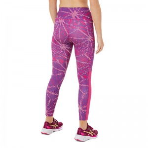 Asics Sakura Aop Tight Κολάν Μακρύ (2012C233-501)ΜΩΒ Asics Sakura Aop Tight Κολάν Μακρύ (2012C233-501)ΜΩΒ