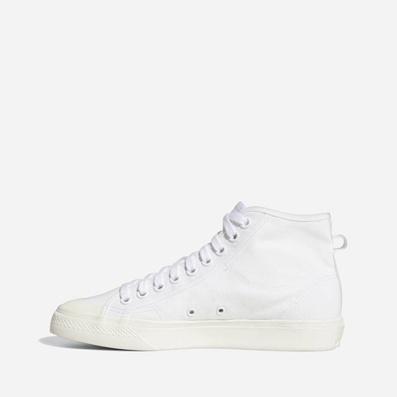 ADIDAS NIZZA HIGH TOP SHOES (H01110)ΛΕΥΚΟ ΑΝΔΡΙΚΟ