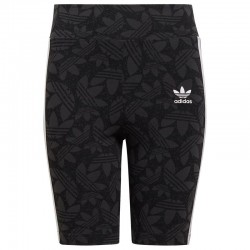 ADIDAS ORIGINALS HIGH-WAISTED CYCLING SHORTS (HC7067)ΜΑΥΡΟ ΠΑΙΔΙΚΟ ΣΟΡΤΣ