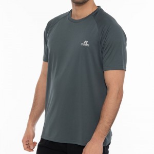 RUSSELL ATHLETIC SS TECHNICAL T-SHIRT ΓΚΡΙ  A2-710-2-094-DARK SLATE RUSSELL ATHLETIC SS TECHNICAL T-SHIRT ΓΚΡΙ  A2-710-2-094-DARK SLATE