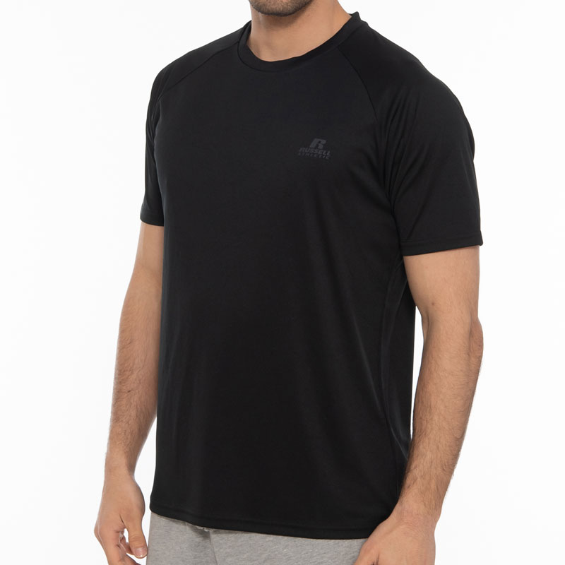 RUSSELL ATHLETIC SS TECHNICAL T-SHIRT MAYΡΟ  A2-710-2-IO-099-BLACK