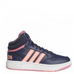 Adidas Hoops 3 (GW6234)ΜΠΛΕ/ΚΟΡΑΛΙ ΠΑΙΔΙΚΑ ΠΑΠΟΥΤΣΙΑ