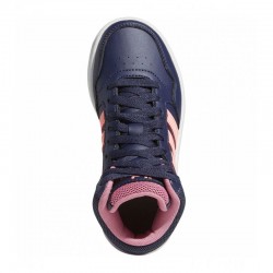 Adidas Hoops 3 (GW6234)ΜΠΛΕ/ΚΟΡΑΛΙ ΠΑΙΔΙΚΑ ΠΑΠΟΥΤΣΙΑ