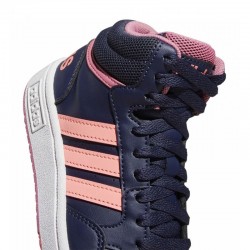 Adidas Hoops 3 (GW6234)ΜΠΛΕ/ΚΟΡΑΛΙ ΠΑΙΔΙΚΑ ΠΑΠΟΥΤΣΙΑ