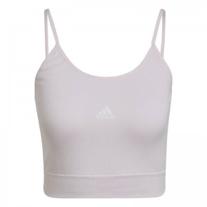 ADIDAS AEROKNIT SEAMLESS CROP TOP (HD9366)Almost Pink ADIDAS AEROKNIT SEAMLESS CROP TOP (HD9366)Almost Pink