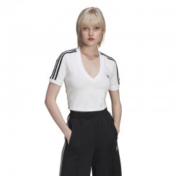 ADIDAS ADICOLOR CLASSICS CROPPED TEE (HC2036)ΛΕΥΚΟ